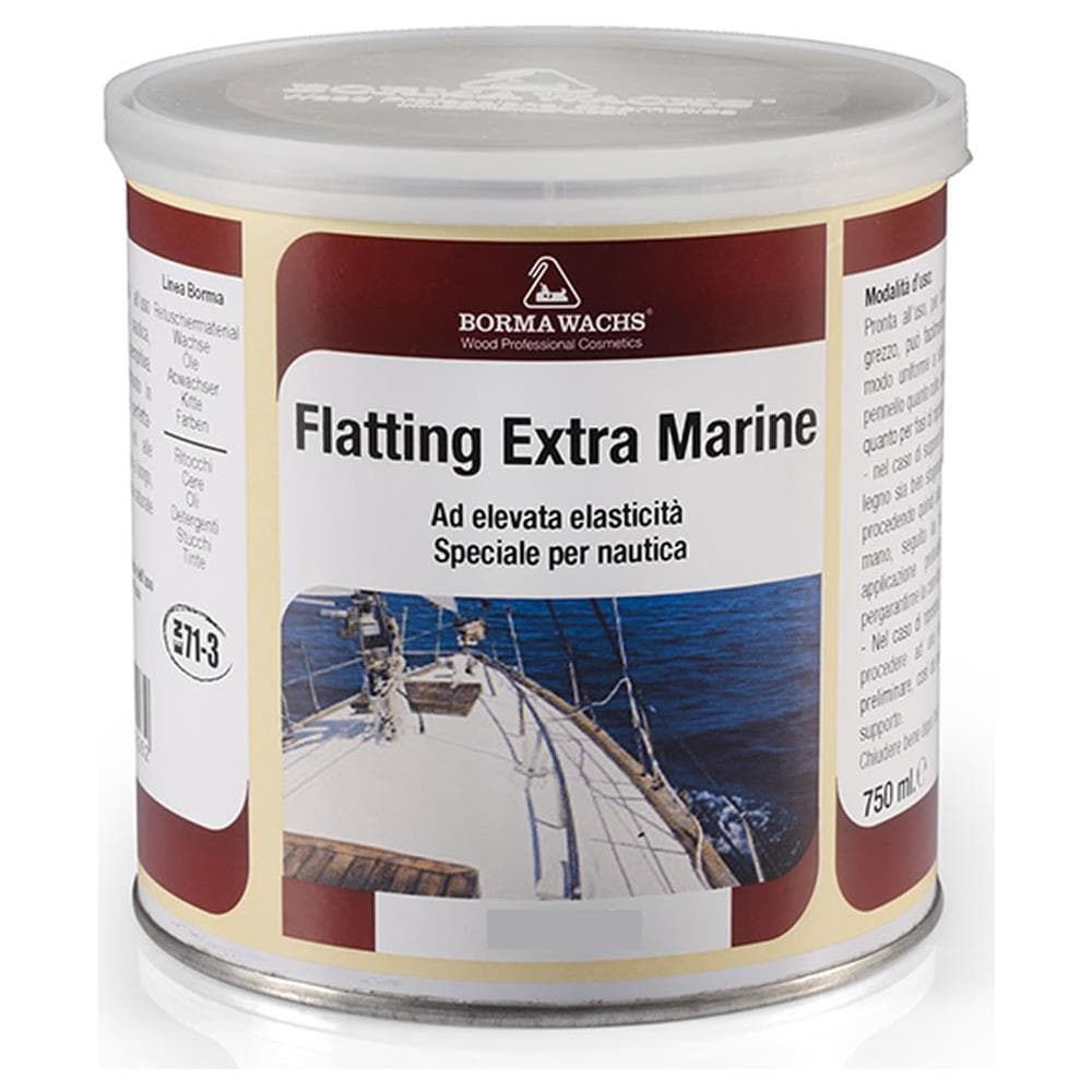 Flatting Speciale Per Nautica Al Solvente Extra Marina Trasparente 750 Ml - Foto 1