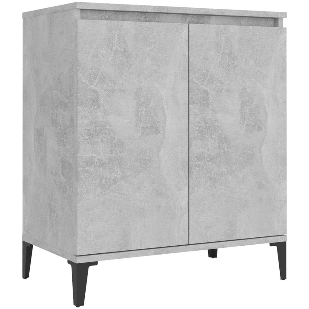 Credenza Grigio Cemento 60x35x70 cm in Legno Multistrato - Foto 1