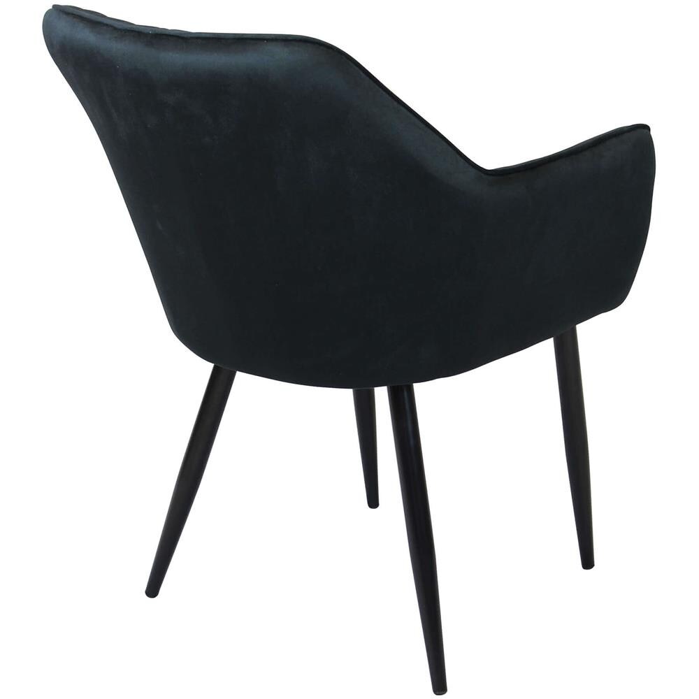 Cara - Poltrona Imbottita Per Sala Da Pranzo In Ecopelle - Foto 2