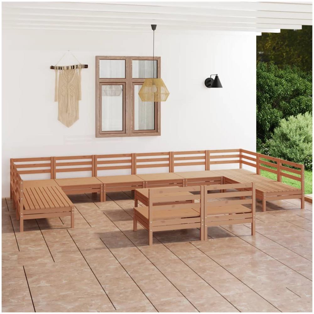 VidaXL Set Divani Da Giardino 5 Pezzi In Legno Massello Di Acacia – 4 Sedie E Tavolino Con Cuscini Grigi