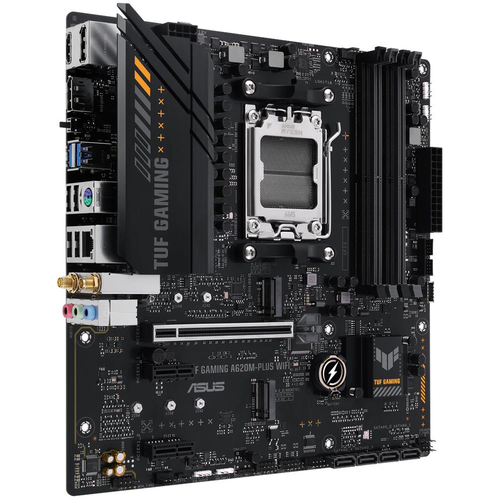Scheda Madre TUF Gaming A620M-PLUS WIFI Socket AM5 Chipset A620 micro ATX - Foto 2
