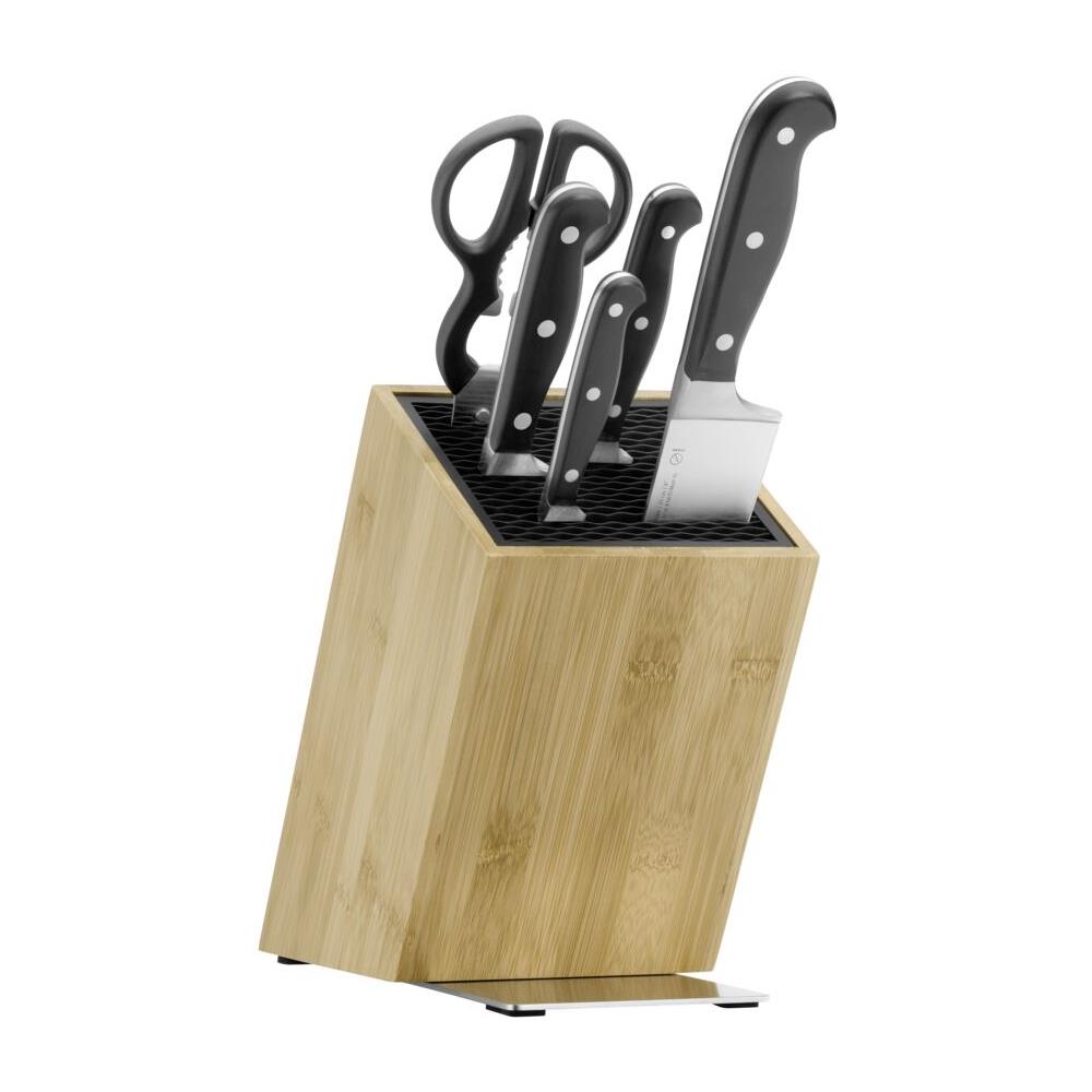 Spitzenklasse Plus 18.8215.9992 posata da cucina e set di coltelli 6 pz Set di coltelli /coltelleria con ceppo - Foto 2