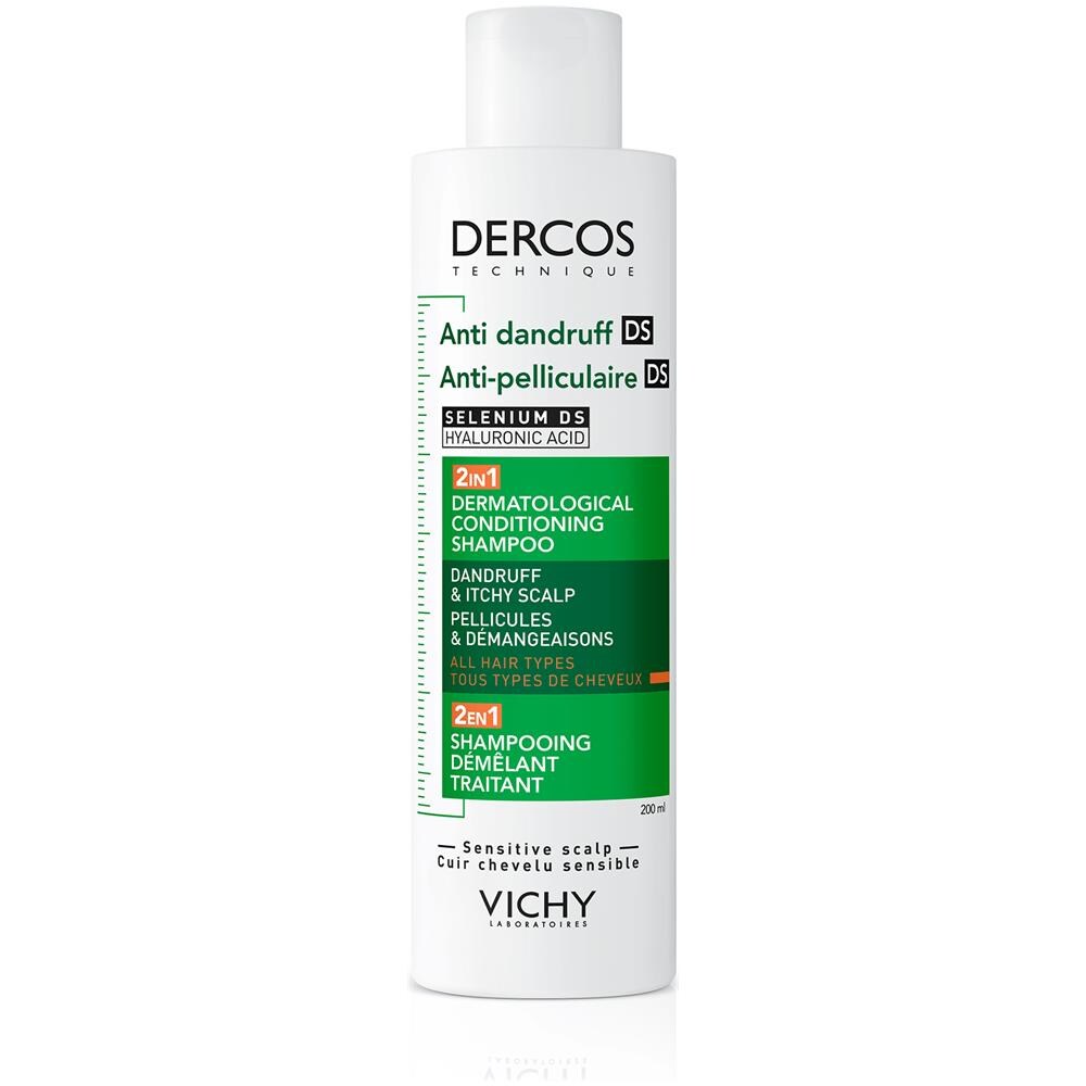 Dercos Technique Anti Dandruff Shampoo 2IN1 200 ml - Foto 1