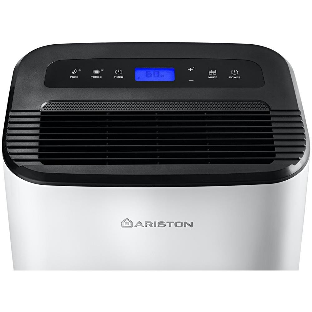 Deumidificatore DEOS 21S con 21 litri / 24 ore Capacità Tanica 3.3 Litri Potenza 395 W Colore Bianco /Nero - Foto 4