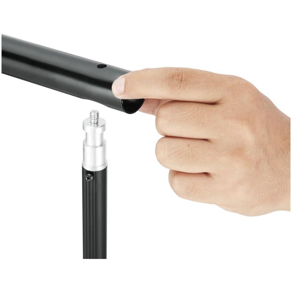 Portafondali Fotografici Xl 6,0 X 3,0 M. + Fondale Foto Nero - Foto 17