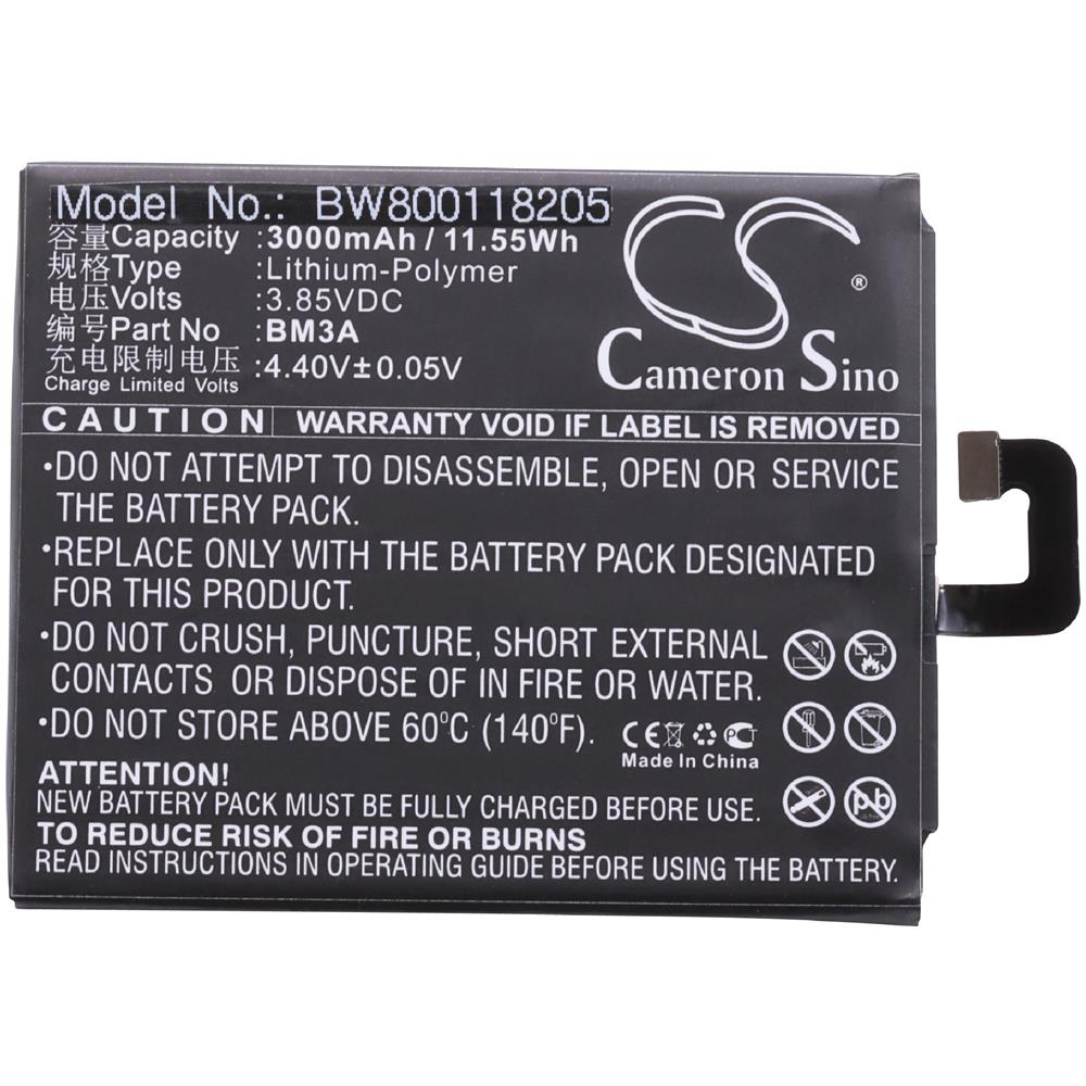 Litio-polimeri Batteria 3000mah (3.85v) Per Cellulari E Smartphone Come Xiaomi Bm3a - Foto 1