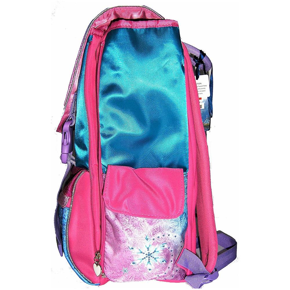 Zaino Frozen Con Elsa E Anna Estensibile Luxury Con Bambola E Bacchetta Magica In Omaggio - Foto 2