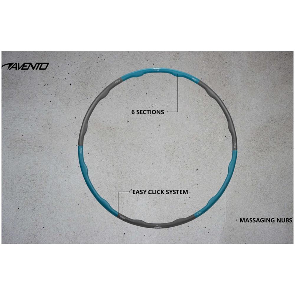 Cerchio Hula Hoop Per Fitness In Schiuma 1,5 Kg - Foto 2