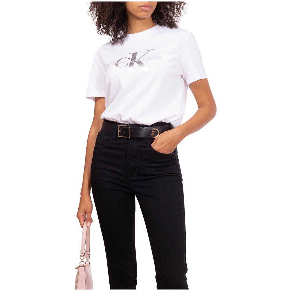 CALVIN KLEIN JEANS - T-shirt Donna Con Logo Glossy - ePRICE
