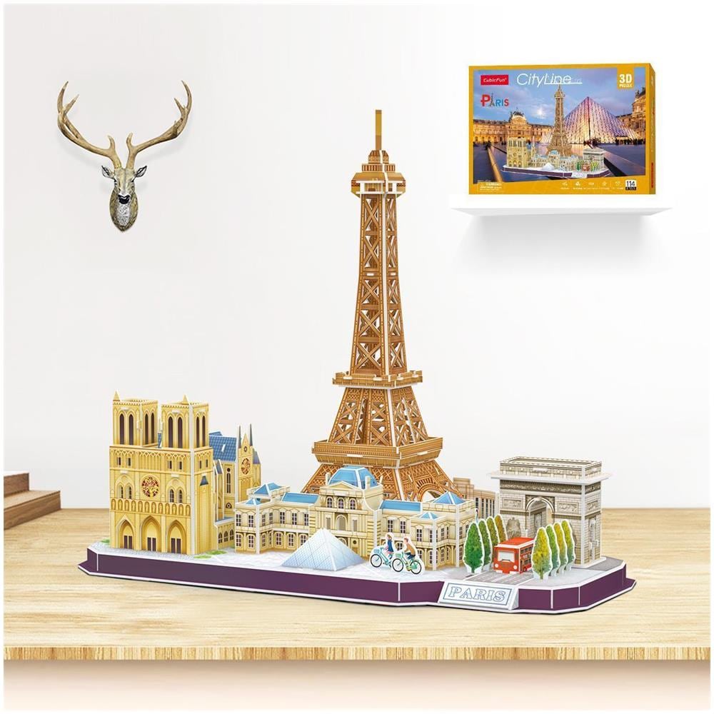 City Line Paris 3d 114 Pezzi - Foto 2