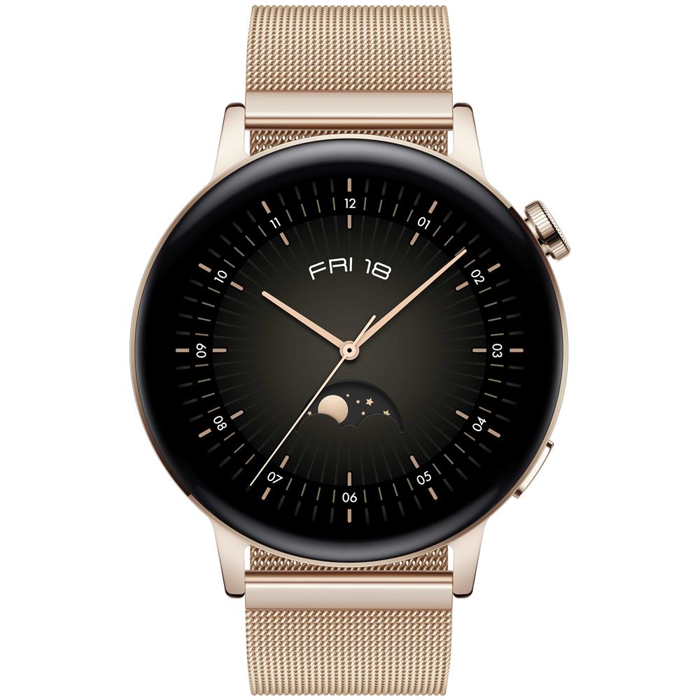 WATCH GT 3 1.32" AMOLED 42 mm Digitale 466 x 466 Pixel Touch screen GPS Colore Oro - Foto 1