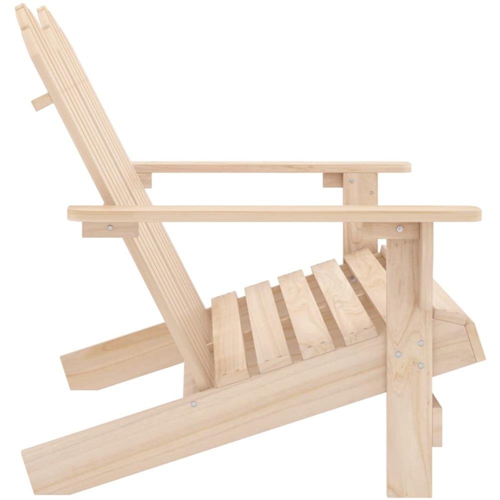 Sedia da Giardino Adirondack a 2 Posti in Legno di Abete - Foto 3