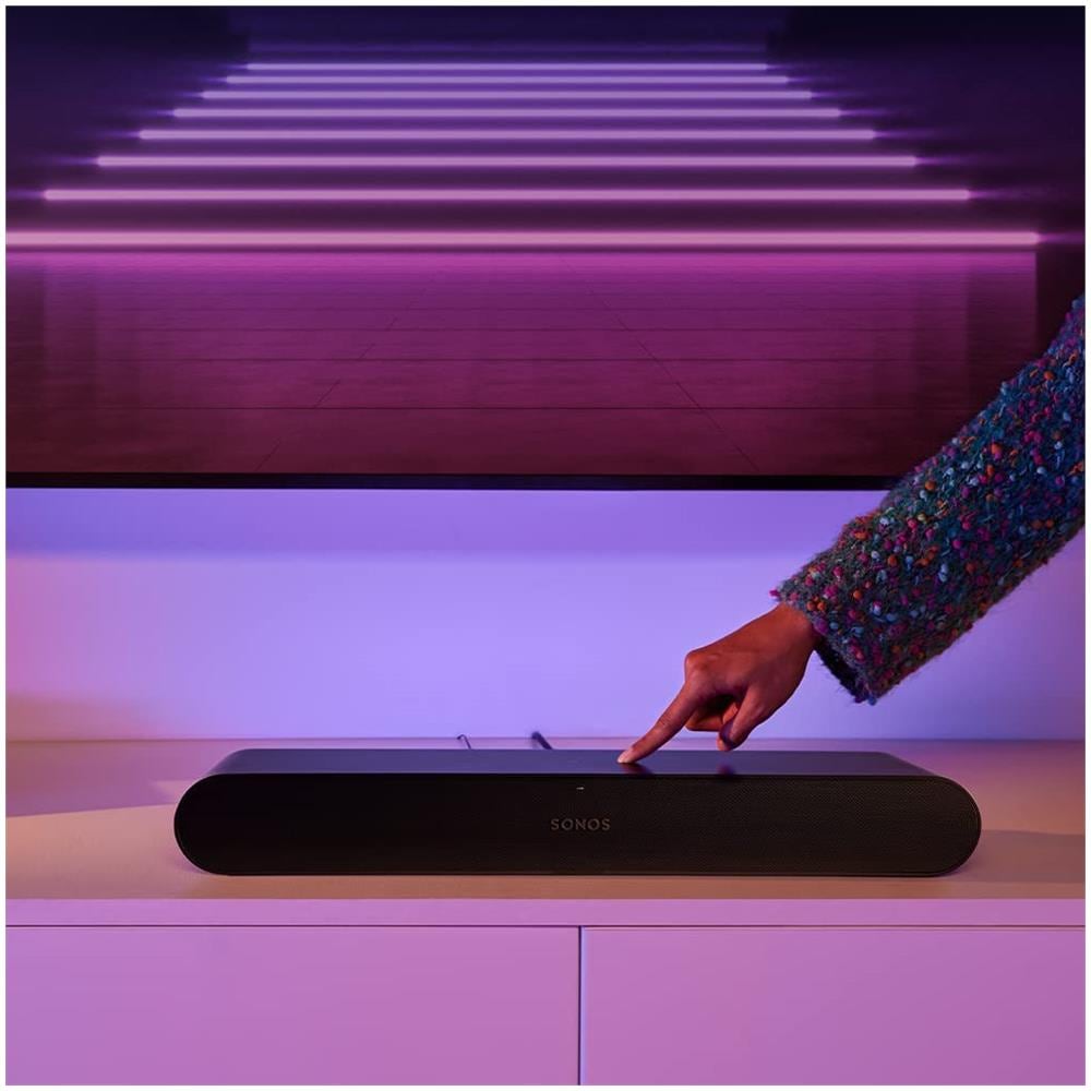 Soundbar Ray 2.0 Wi-Fi / AirPlay 2 Colore Nero - Foto 3