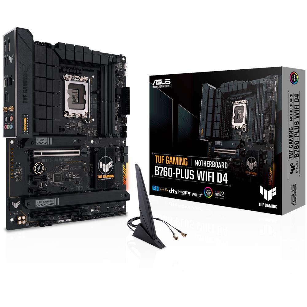 Scheda Madre TUF GAMING B760-PLUS WIFI D4 Socket LGGA 1700 Chipset B760 ATX - Foto 1