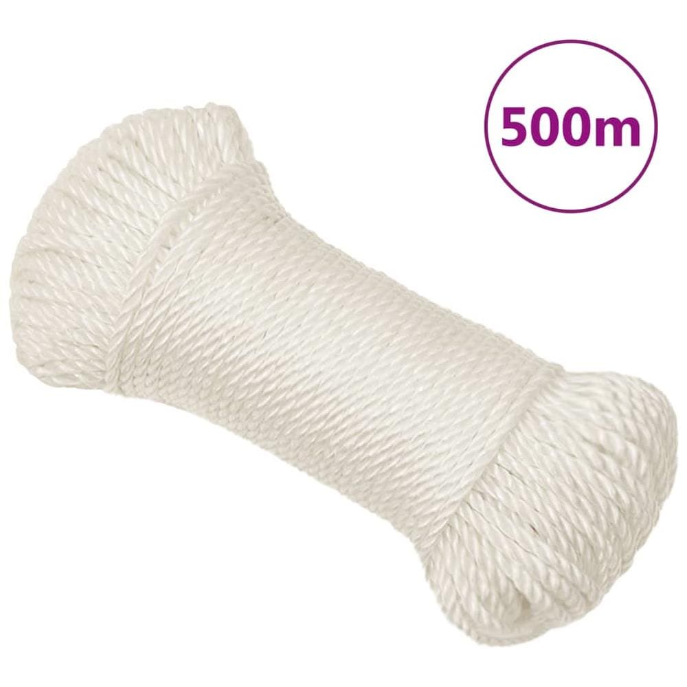 Corda Da Lavoro Bianca 3 Mm 500 M In Polipropilene - Foto 1