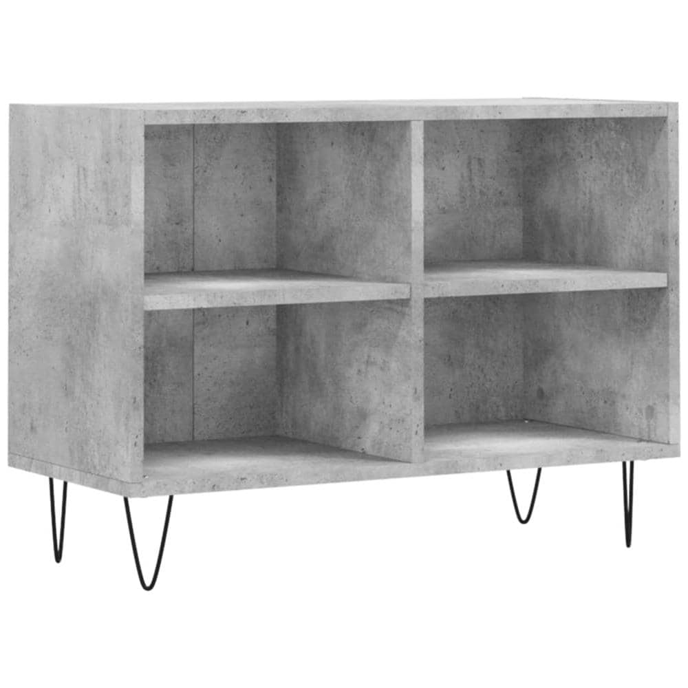 Mobile Porta Tv Grigio Cemento 69,5x30x50 Cm Legno Multistrato - Foto 2