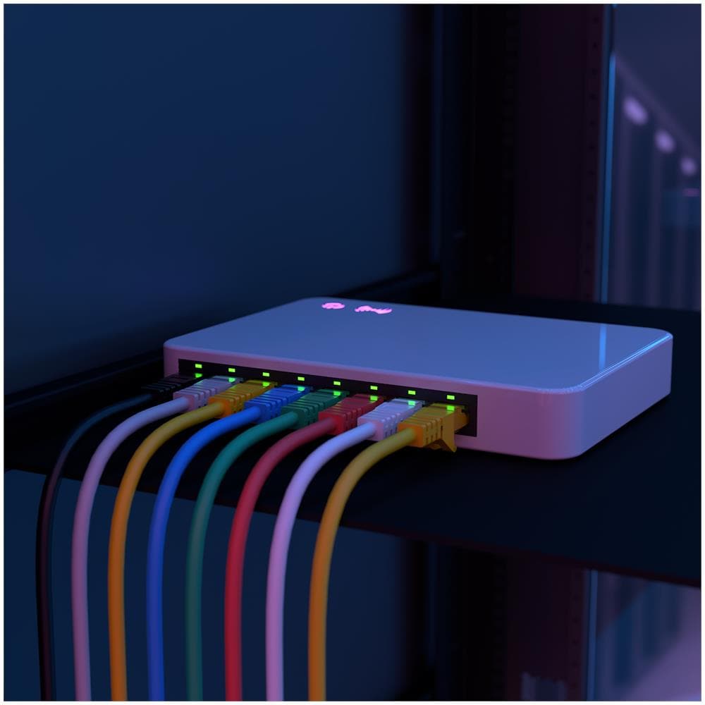 A145-0592 cavo di rete Bianco 0,3 m Cat6a U /UTP (UTP) - Foto 4