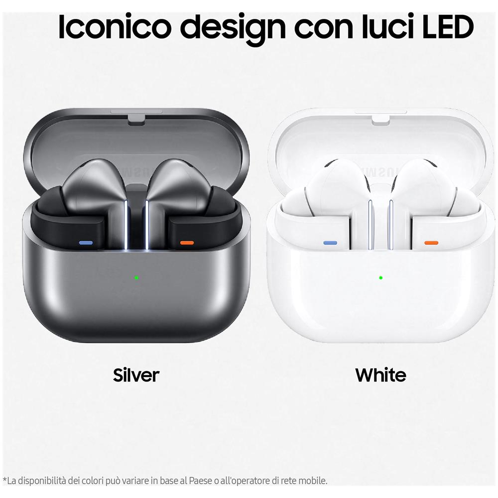 Galaxy Buds3 Pro Auricolari AI in-ear True Wireless, Speaker a 2 vie, Audio Hi-Fi, Impermeabilità IP57, Silver - Foto 2