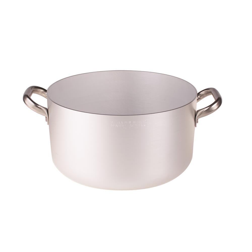 Casseruola Alta 2 Maniglie Diametro 36 cm - Linea Alluminio 3 mm - Foto 1