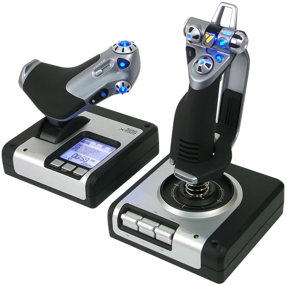 Saitek Pro Flight X52 Flight System - Joystick e acceleratore - cablato  - Foto 2