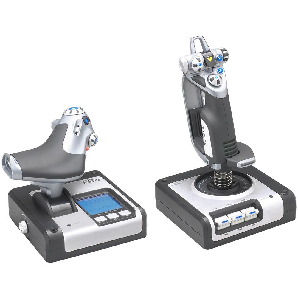 Saitek Pro Flight X52 Flight System - Joystick e acceleratore - cablato  - Foto 3