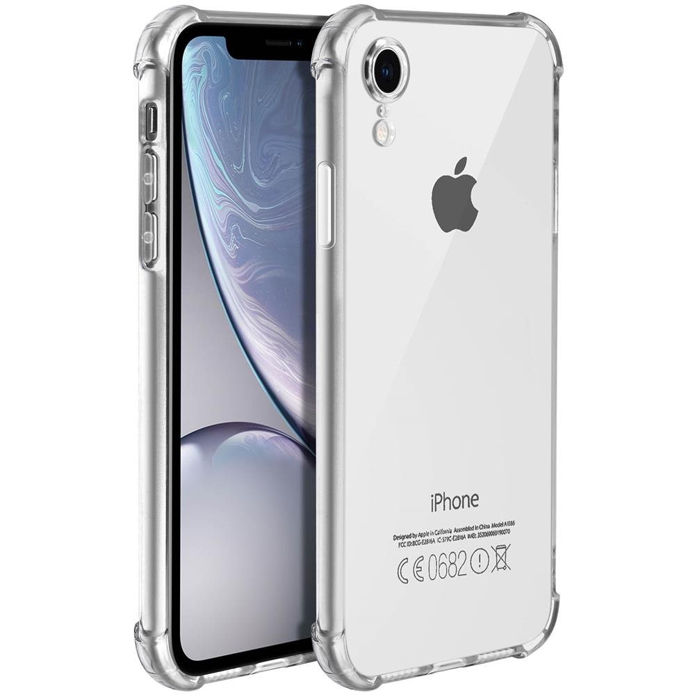 Cover Iphone Xr Protezione Silicone Gel Angoli Rinforzati Trasparente - Foto 2