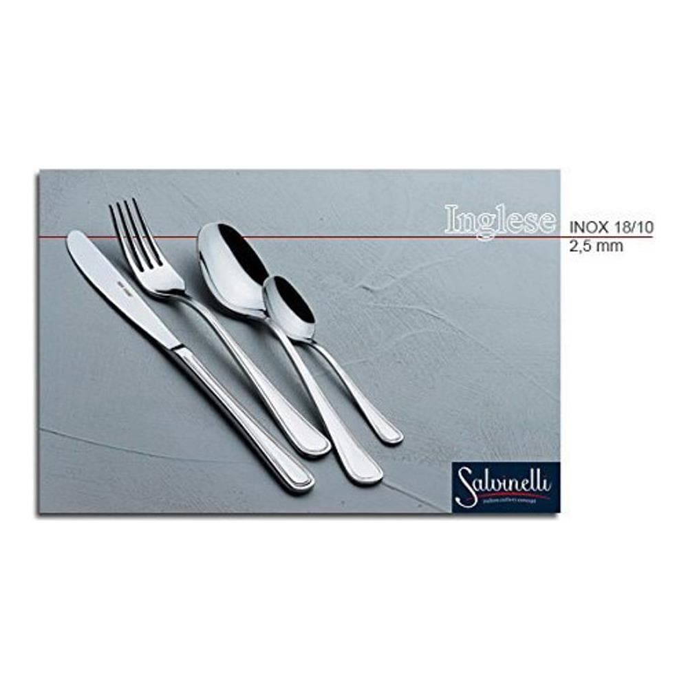 Forchetta Da Tavola Linea Inglese 3pezzi Inox - Foto 1