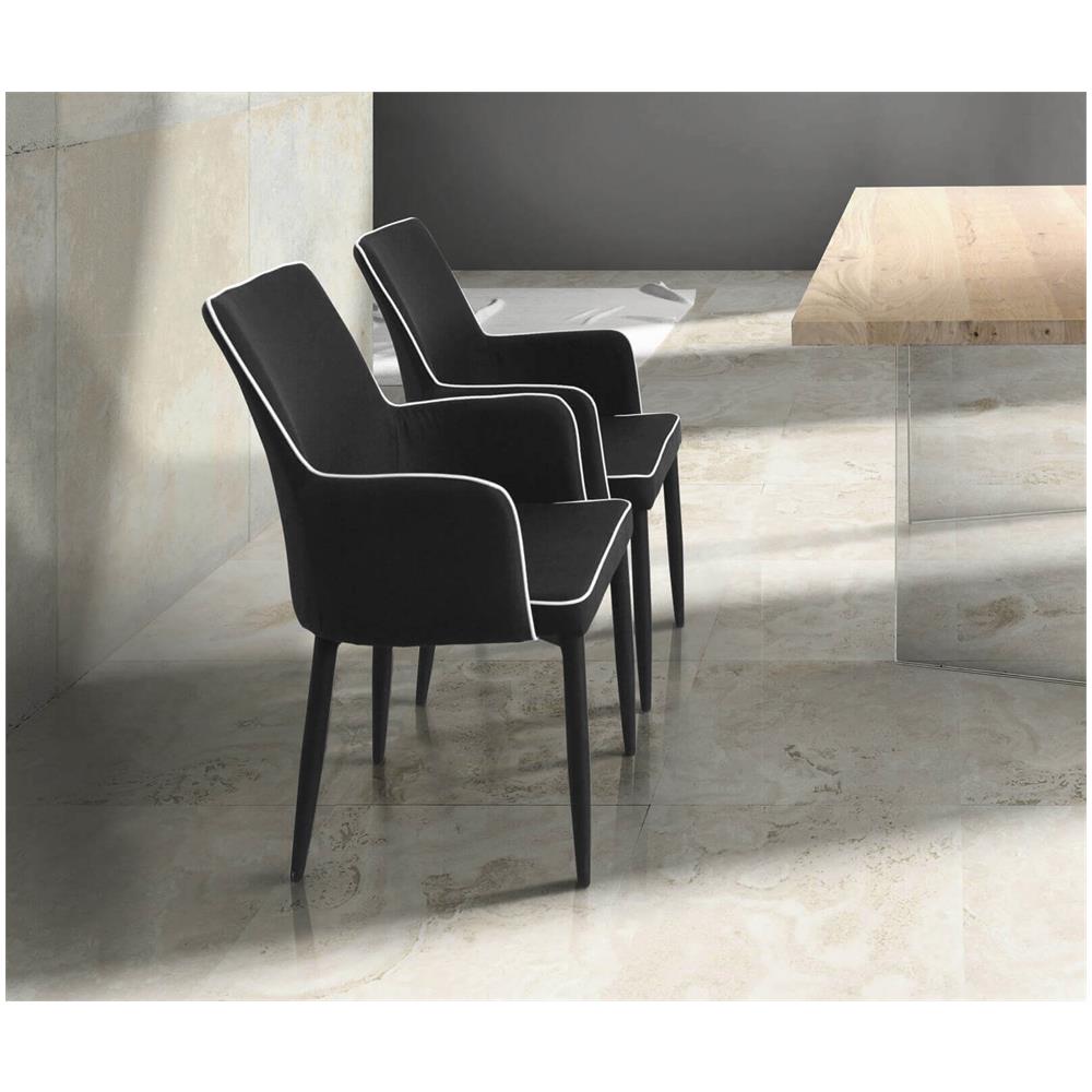 Annabel - Poltrona In Tessuto - Foto 2