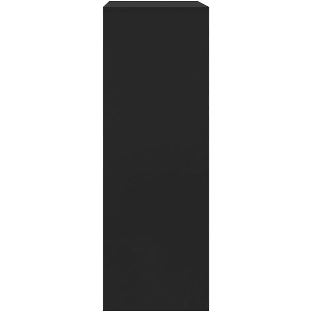 Credenza con 6 Cassetti Nera 50x34x96 cm in Legno Multistrato - Foto 8