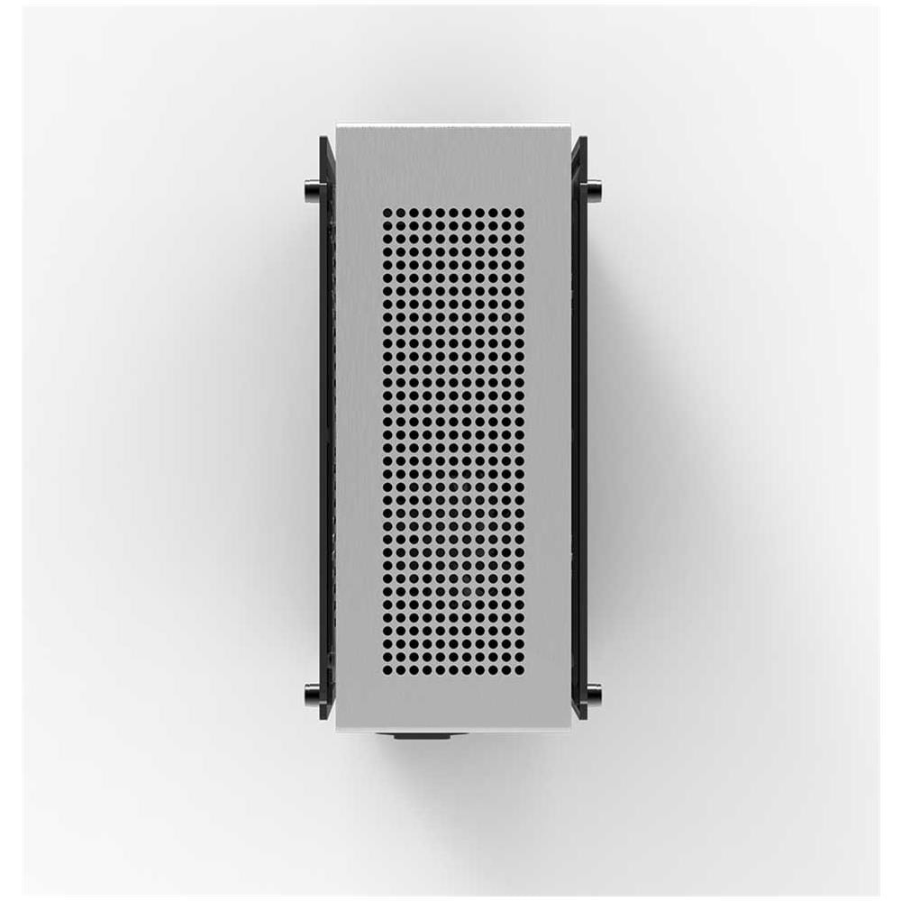 M2 Mini-silver - Mini Tower - Pc - Acryl - Aluminium - Stahl - Silber - Mini-itx - Gaming (m2 Mini Silver)  - Foto 2