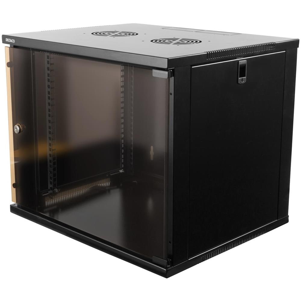Armadio 19"", 9u, 540x450mm, Verticale O A Parete, Anta In Vetro, - Foto 1