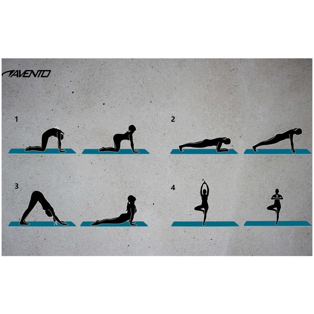 Tappetino Per Fitness / yoga In Schiuma Nbr Nero - Foto 2