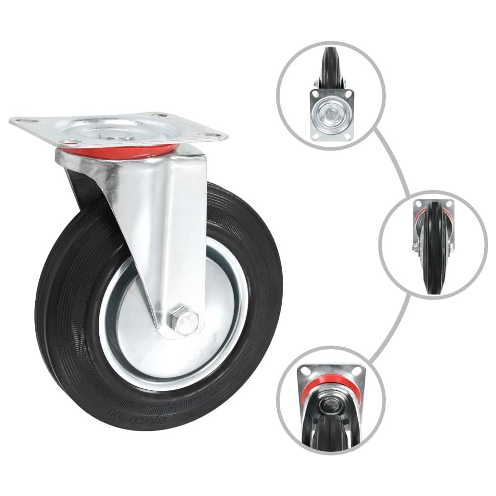 Ruote Girevoli 24 pz 200 mm - Foto 2