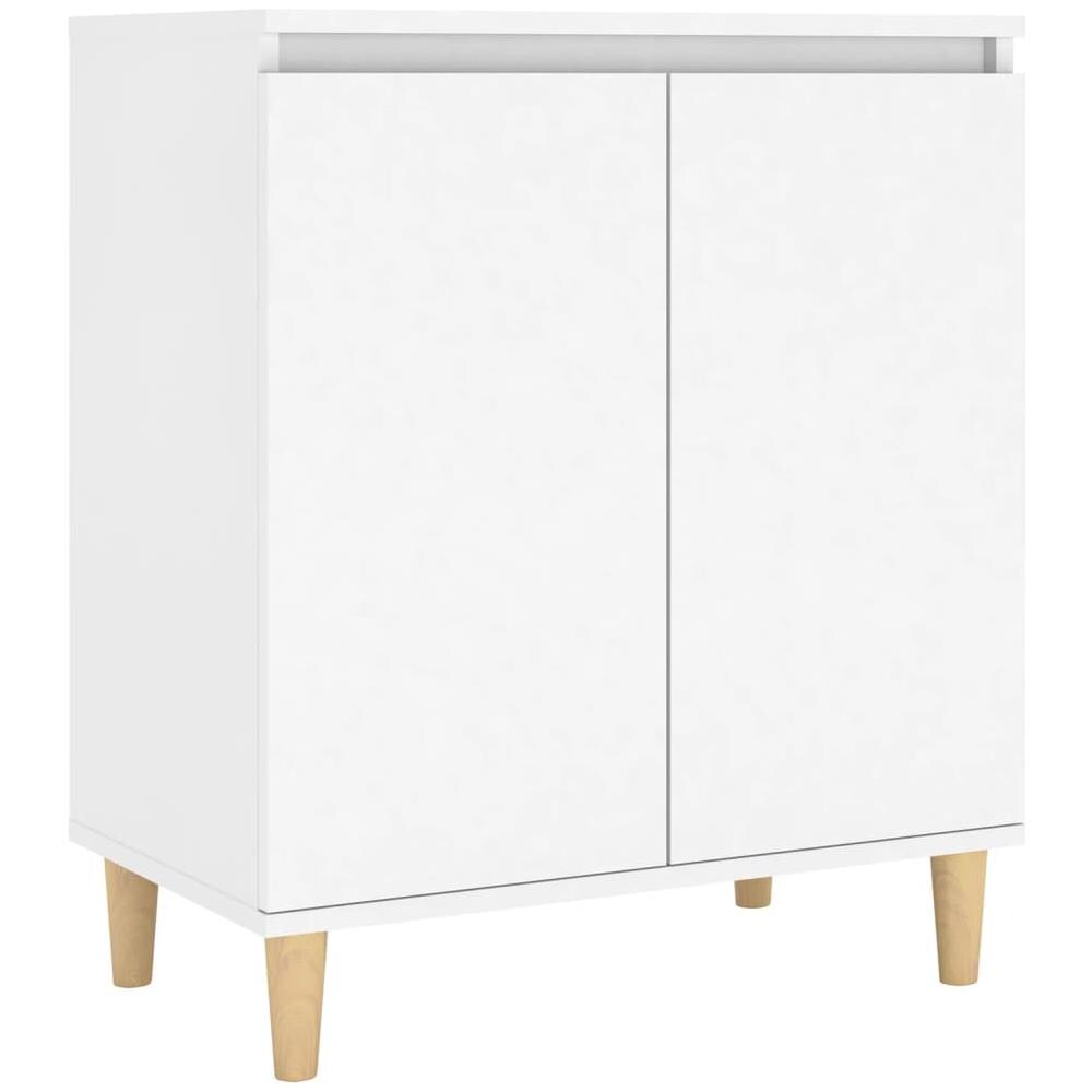 Credenza Bianca 103,5x35x70 cm in Legno Multistrato - Foto 2