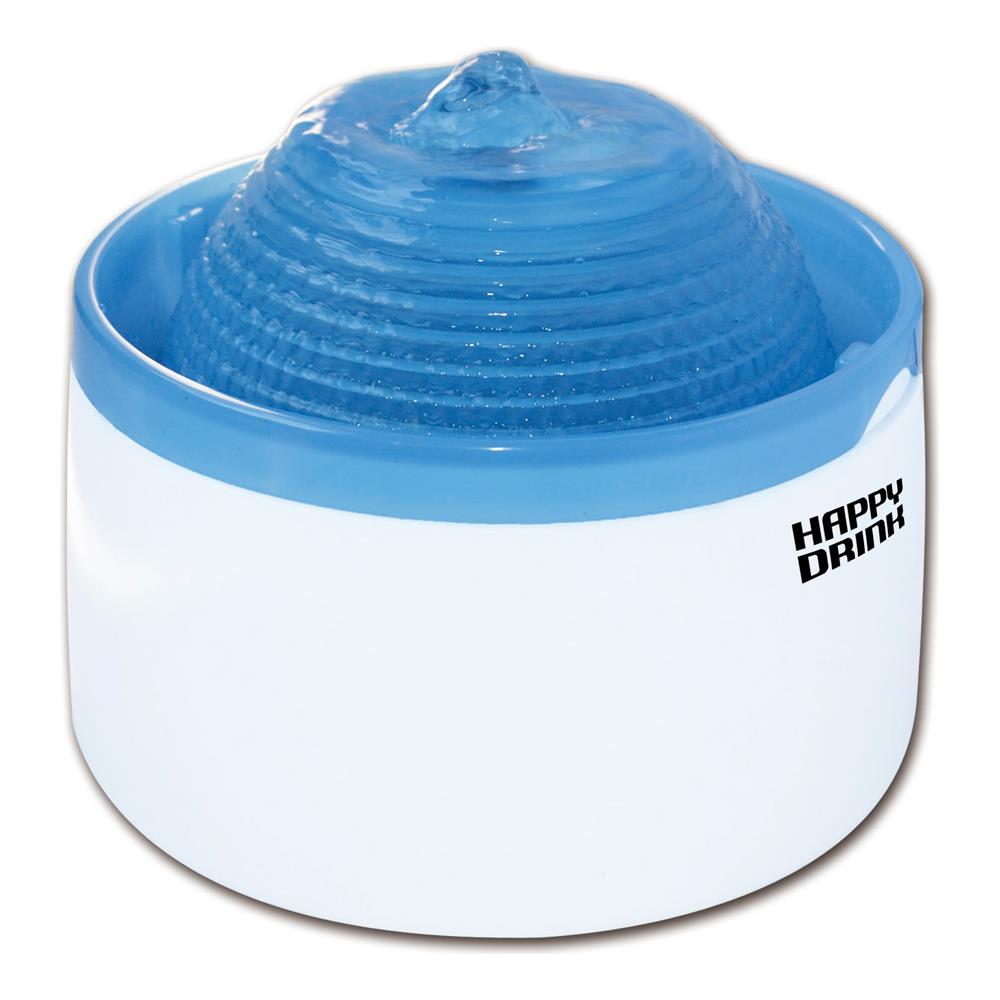 Fontana Automatica Con Cartuccia In Carbone Happy Drink colore Blu per Gatti - Foto 1