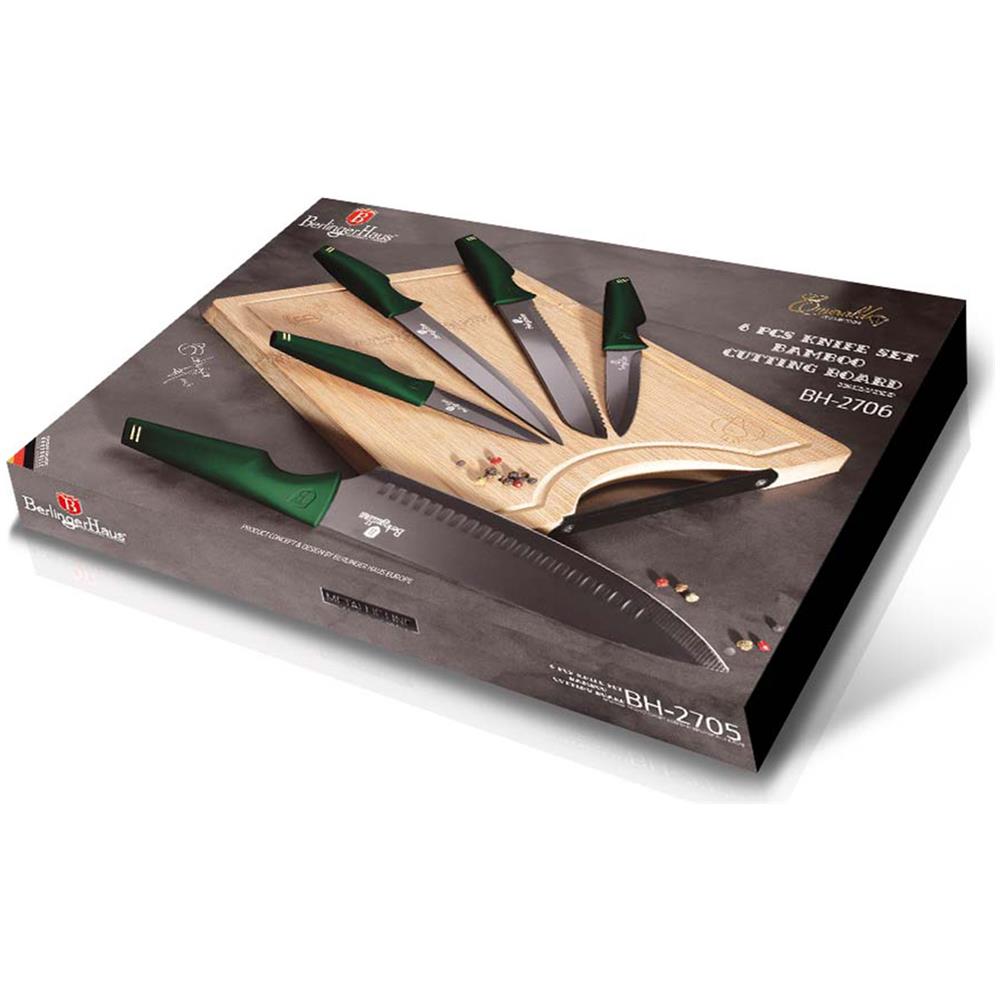 Set Di 5 Coltelli Da Cucina Con Seduta Bh-2706 - Foto 2