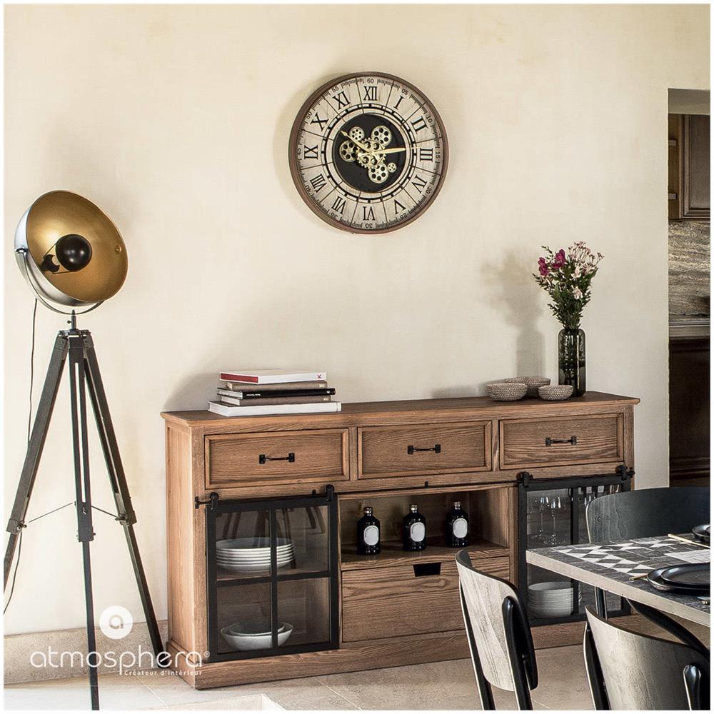 Orologio Da Parete Stella, Ø 57 Cm, Con Numeri Romani - Foto 3