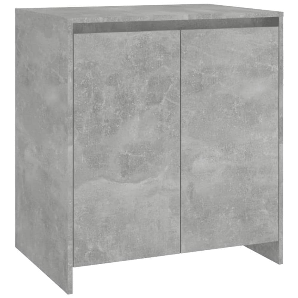 Credenza Grigio Cemento 70x41x75 cm in Legno Multistrato - Foto 2