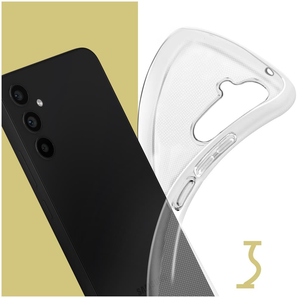 Cover Per Samsung A34 5g Silicone Flessibile Sottile E Leggera Trasparente - Foto 2