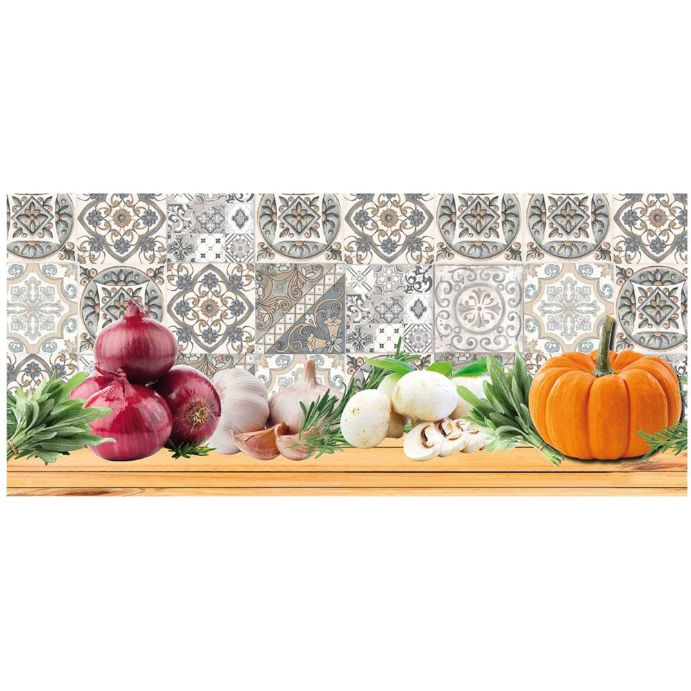 Tappeto Passatoia Cucina Digitale Antimacchia Antiscivolo Spicies Cipolla Zucca 50x140 Spieces - Foto 1