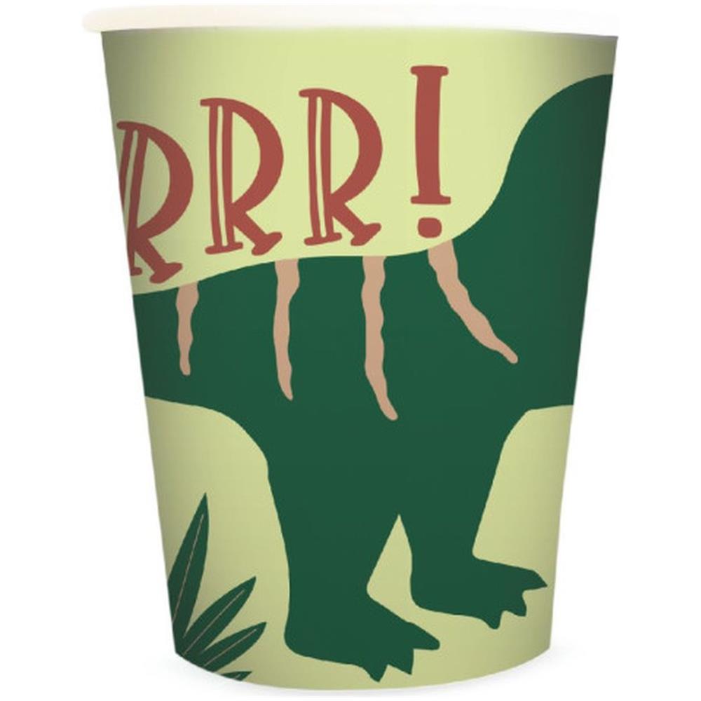 8 Bicchieri Di Cartone 25 Cl - Dino - Foto 1