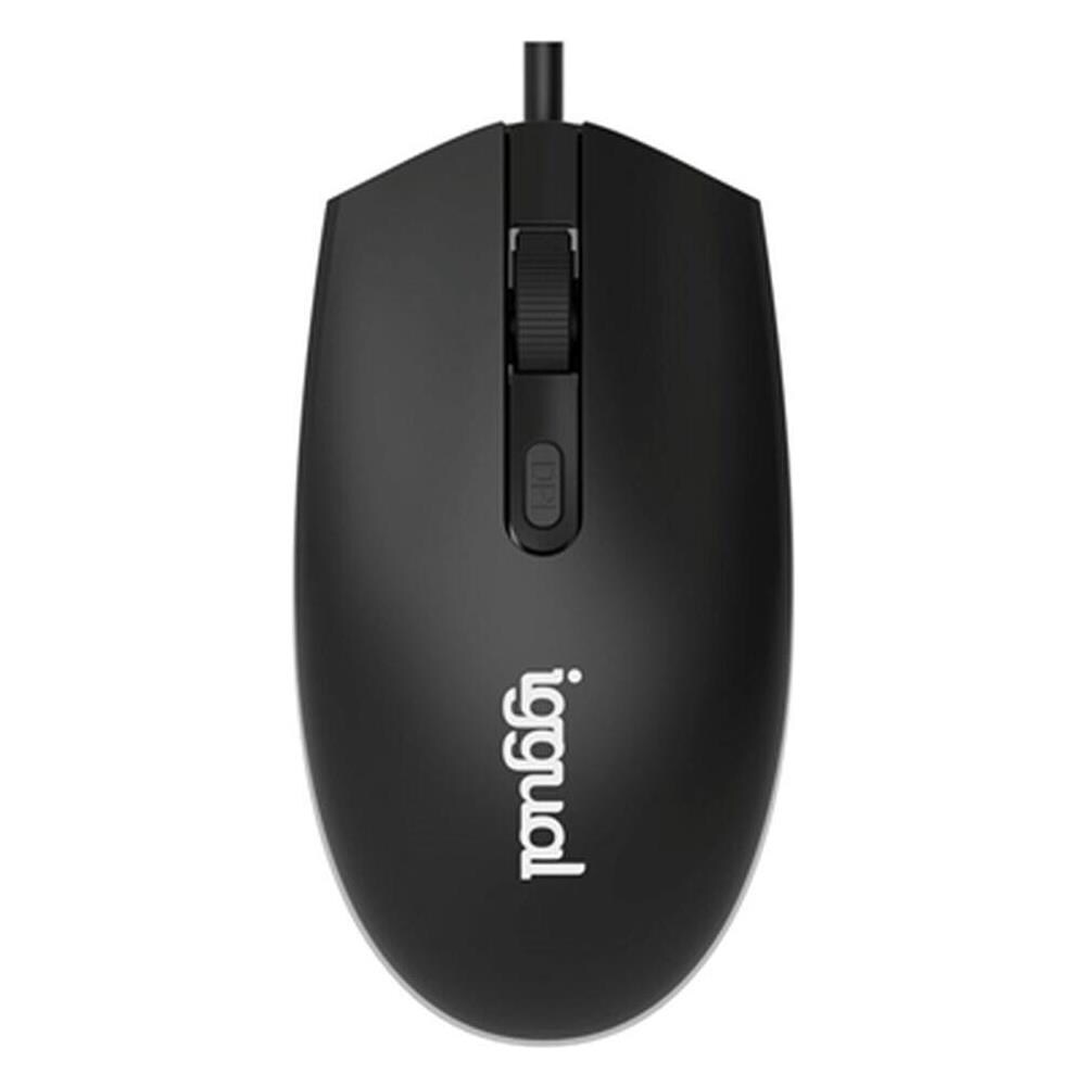 Mouse USB IGG317624 Ottico 1600 DPI Colore Nero - Foto 1