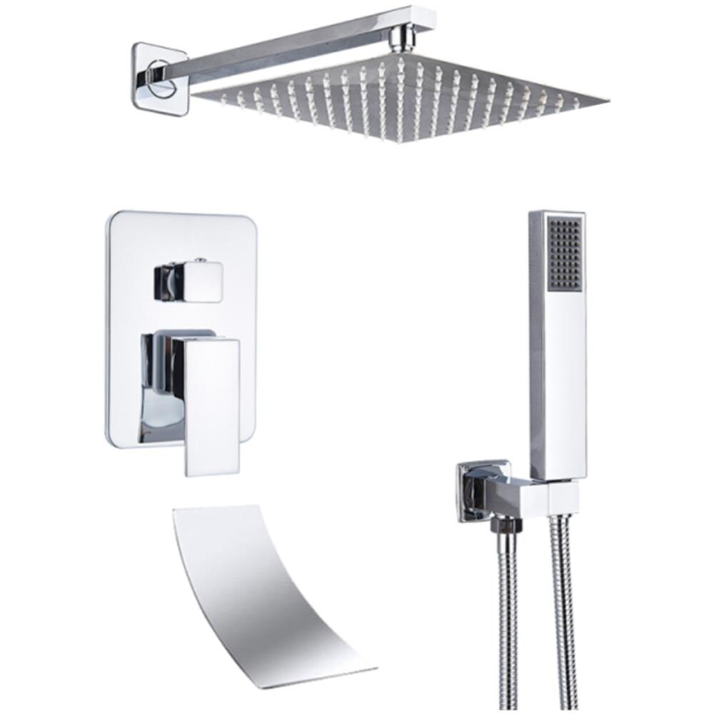 Set miscelatore doccia, Blackswan, tipo M2.2.2, modello cromato lucido, misura 40 cm - Foto 1