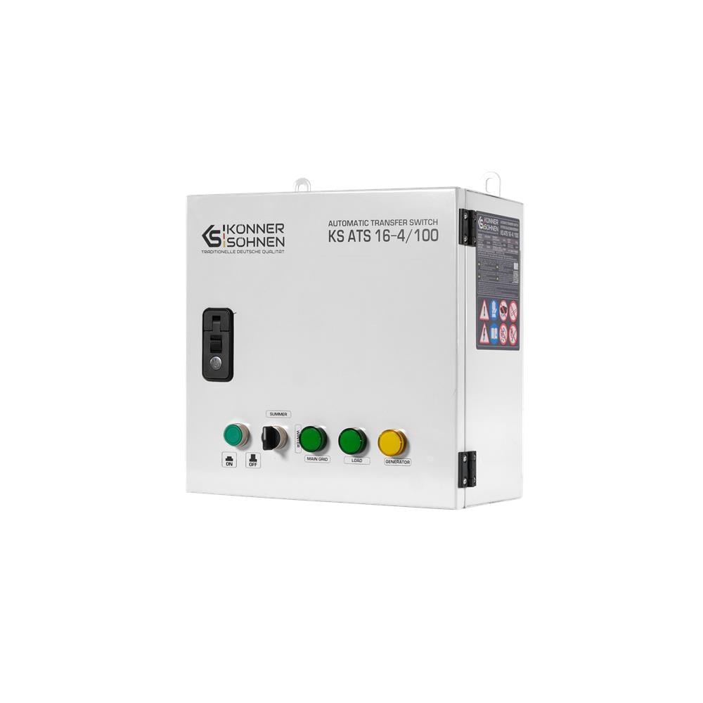 Interruttore di Trasferimento Automatico KS ATS 16-4/100 Domanda di potenza di picco, W 15 Potenza (230V), kW 23 - Foto 1