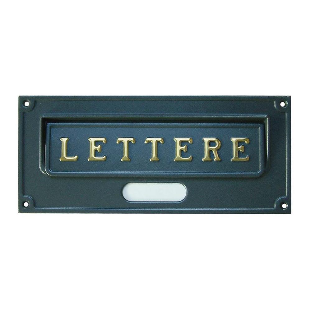 Placca Bucalettere Roma Verniciata Ghisa 2008 - Foto 1