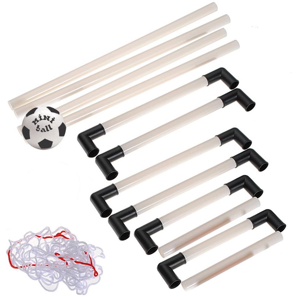 Set 2 Porte Porta Calcio Calcetto Pallone Allenamento Rete Sport Mondo  - Foto 2