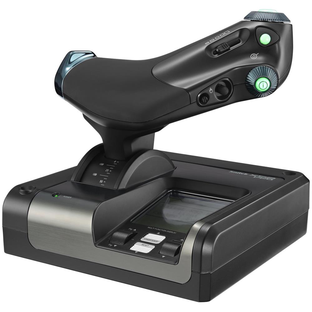 G Saitek X52 Pro Joystick con Sistema di Controllo Volo per PC - Foto 12