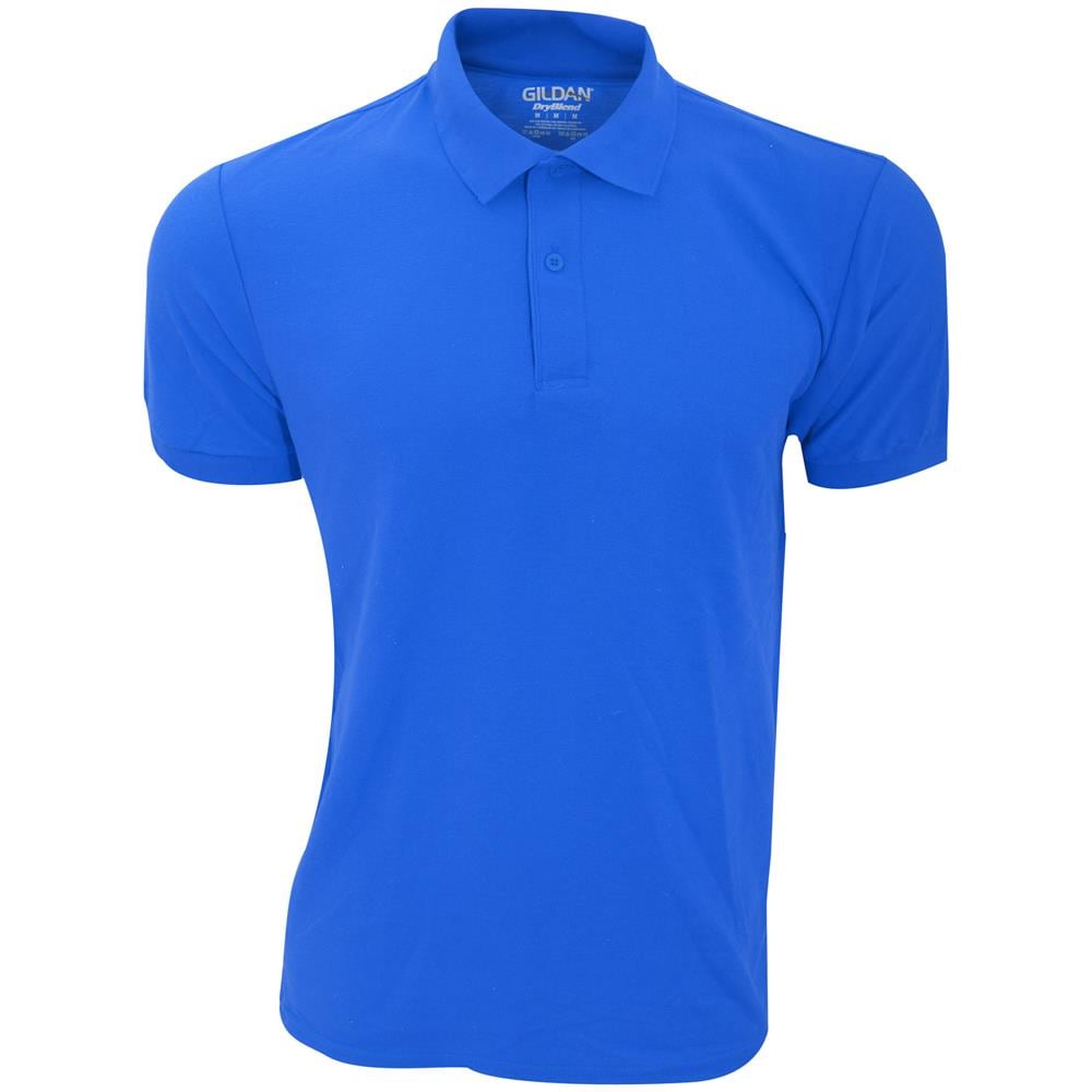 Polo Misto Cotone Uomo (m) (blu Reale)  - Foto 1