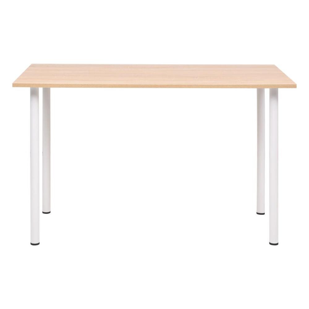 Tavolo da Pranzo 120x60x73 cm Rovere e Bianco - Foto 2