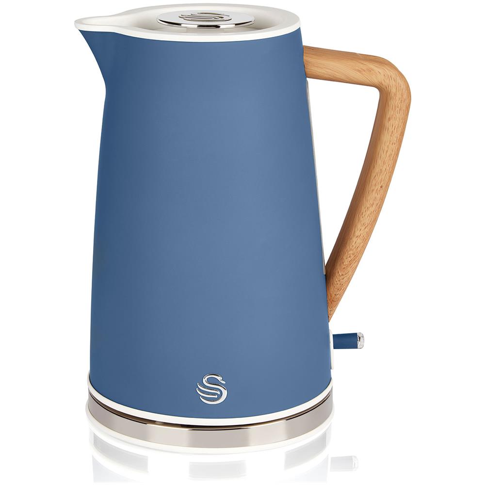 Stp2090 Set Da Colazione Bollitore Senza Fili 1,7l Tostapane Pane 2 Blu Nordic - Foto 8
